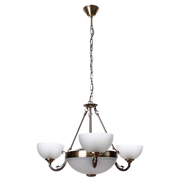 Люстра подвесная Eglo SAVOY 3x40 Вт E14 2х60 Вт E27 бронзовый 82748