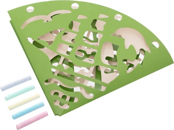 Трафарет Рисуем на асфальте 2145  55 мм Ranok-Creative