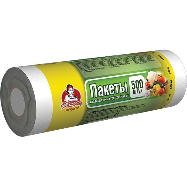 Пакеты Помічниця хозяйственные 25x40 см 500 шт.