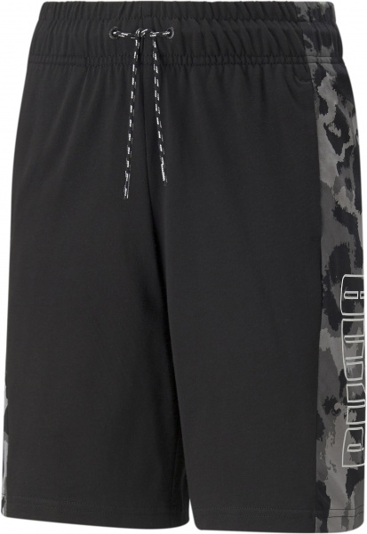 Шорты Puma Alpha Jersey Shorts 84728801 р. 152 черный