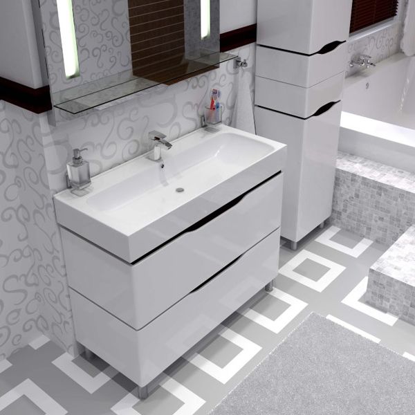 Тумба с умывальником Аква-Родос Венеция 80 см City 80 см консольная