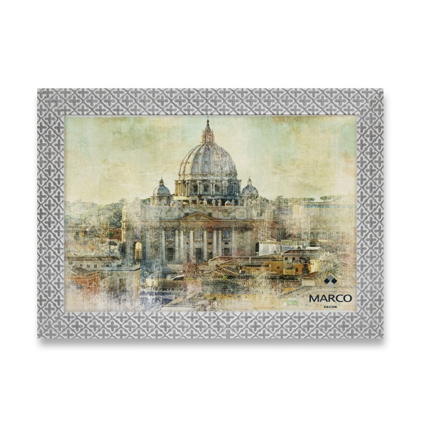 Рамка MARCO decor 2712 1 фото 30х40 см белый с серым 