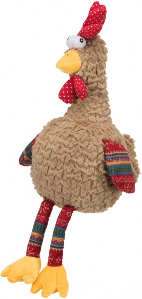 Іграшка для собак Trixie півень зі звуком плюш 60 см (335865)