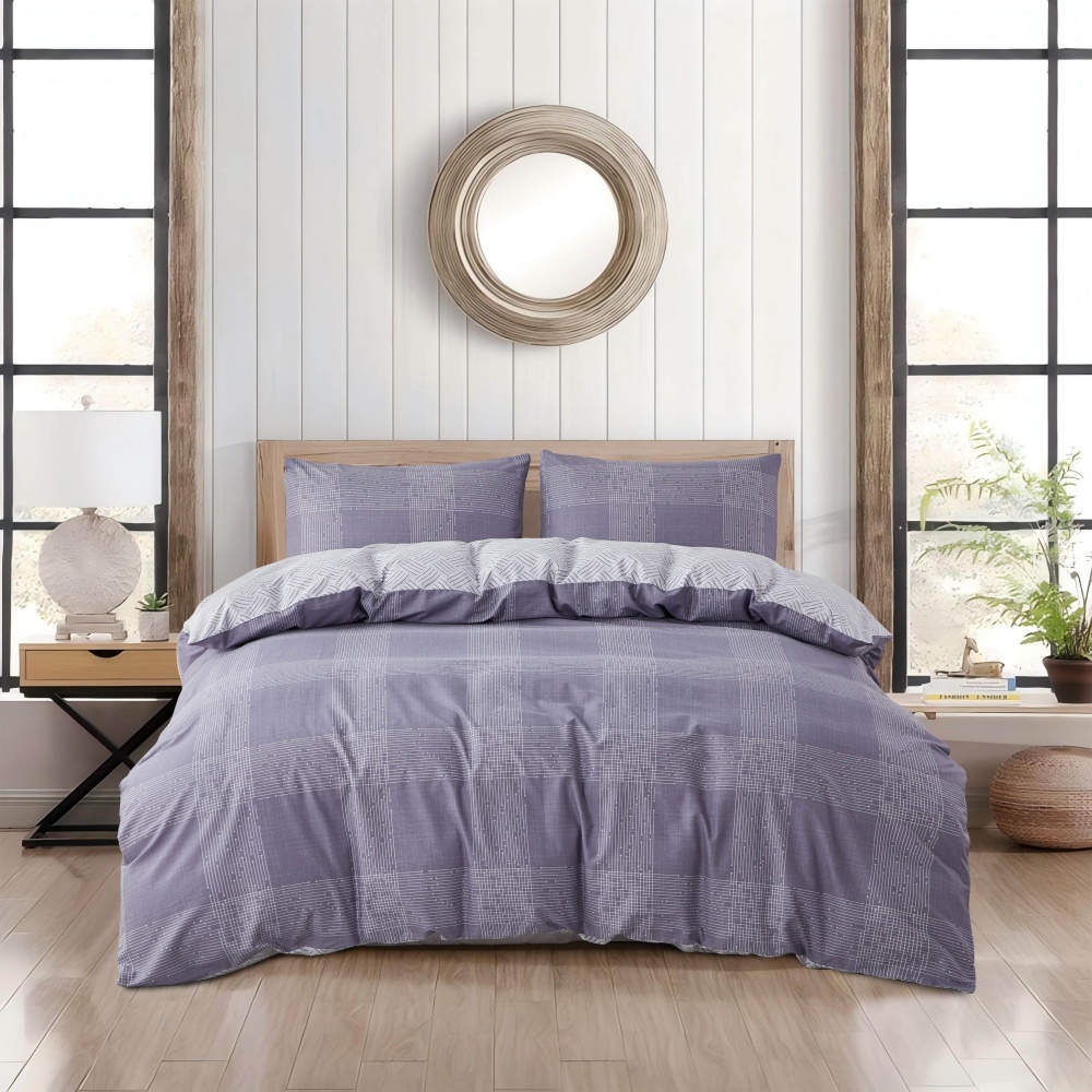 Комплект постільної білизни Balme 2 сірий La Nuit