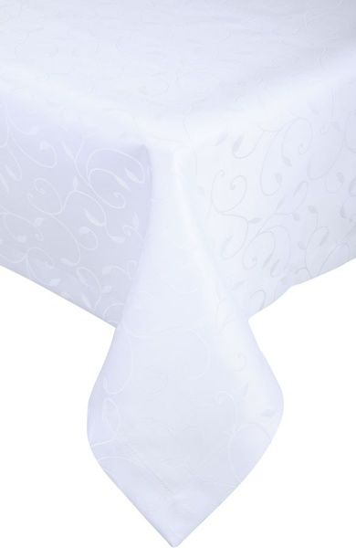 Скатерть Dafne водоотталкивающая 150x180 см белый ITA Dream 