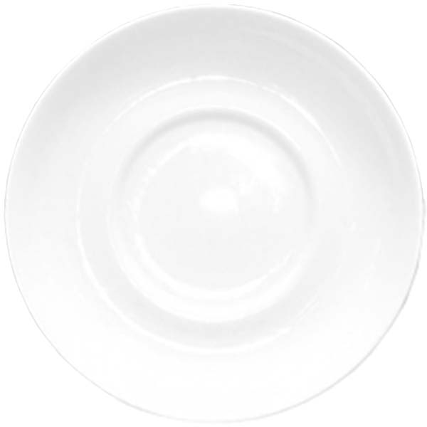 Блюдце Farn Гармония 13.5 см белое