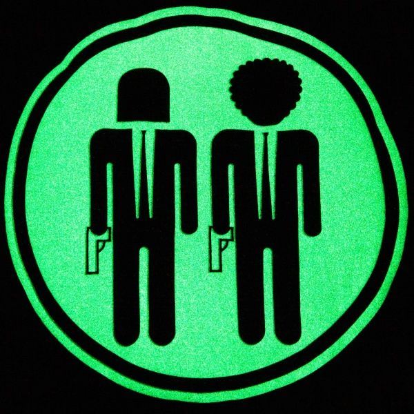 Футболка P1G Друзi NightGlow Series UA281-29891-BK-FR-NG р. XXL чорний