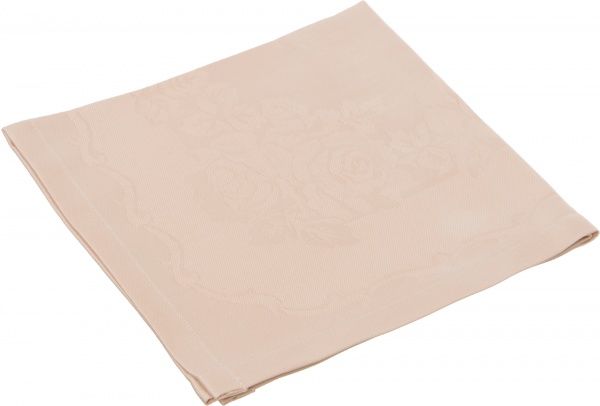 Серветка Kristal Rose 40x40 см темно-бежевий TTT 