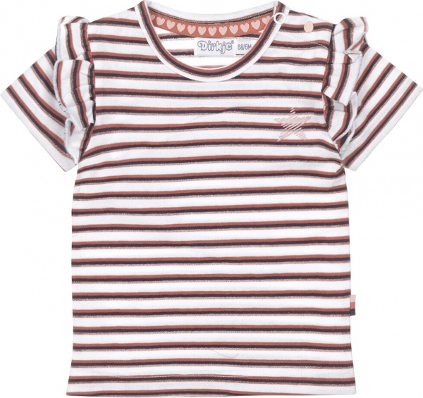 Футболка для девочек Dirkje р.92 белый T46396-35 