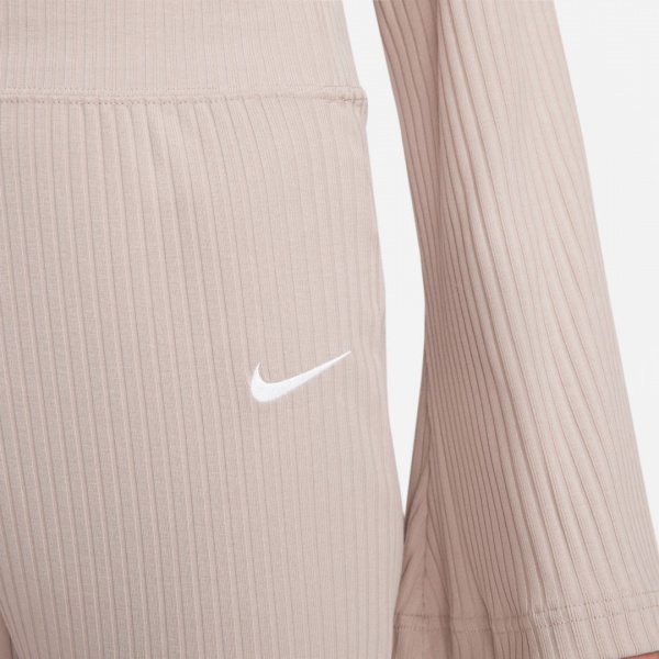 Брюки Nike W NSW RIB JRSY PANT DV7868-272 р. XL бежевый