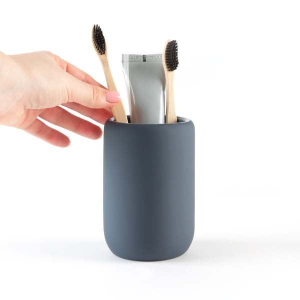 Підставка для зубних щіток Milan BA-22 Gray