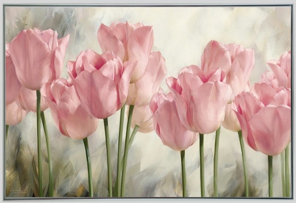 Картина на полотні Тюльпани 55x80 см ТЕРРАВОЛ 