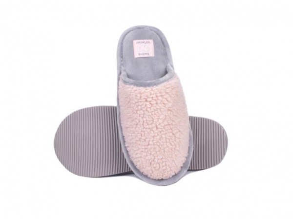 Тапки домашние Twins HS-OZ YETI р.41 розовый 