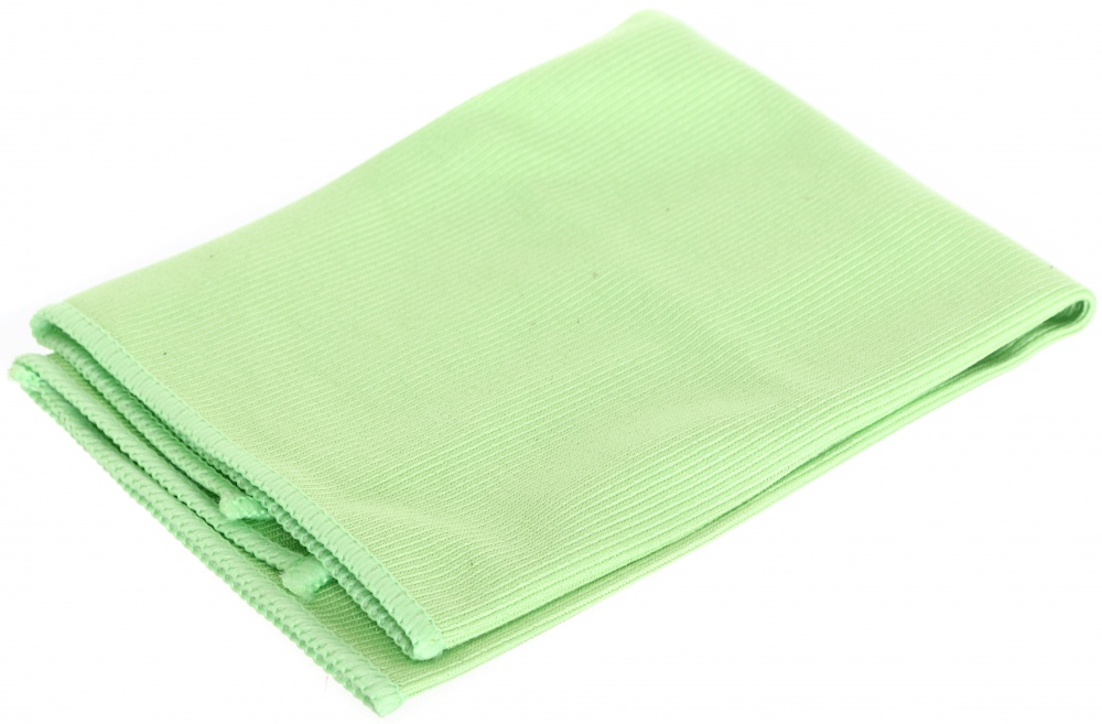 Салфетки из микрофибры OBERY для стекла и зеркал 35 х 35 см 1 шт./уп.