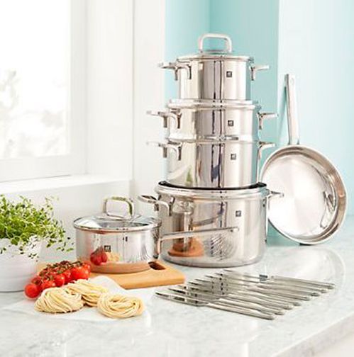 Набір каструль Quadro 9 предметов 65060-000-0 Zwilling J.A. Henckels