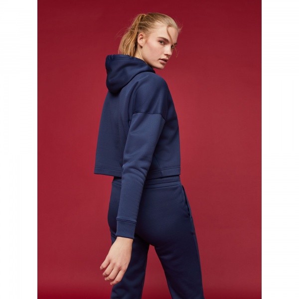 Джемпер Tommy Hilfiger CROPPED FLEECE HOODY S10S100360401 р. M синий