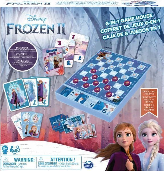 Набор настольных игор Spin Master «Холодное сердце 2» 6 шт. SM98478/6053753