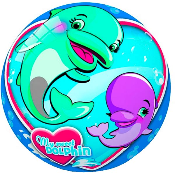 М'яч STAR Дельфіни 23 см 11/2847