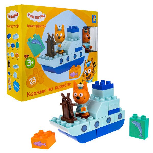 Ігровий набір Три коти Коржик на кораблі Т19755 
