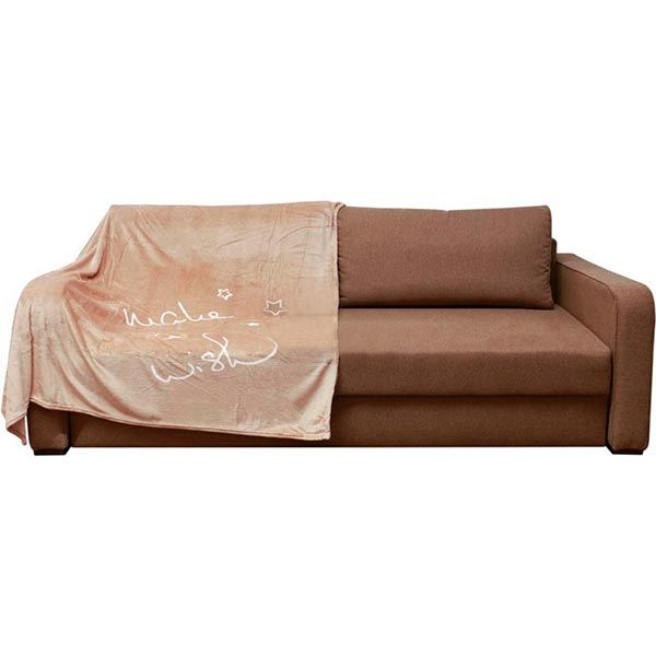 Плед микрофибра La Nuit A wish бежевый 160x200 см