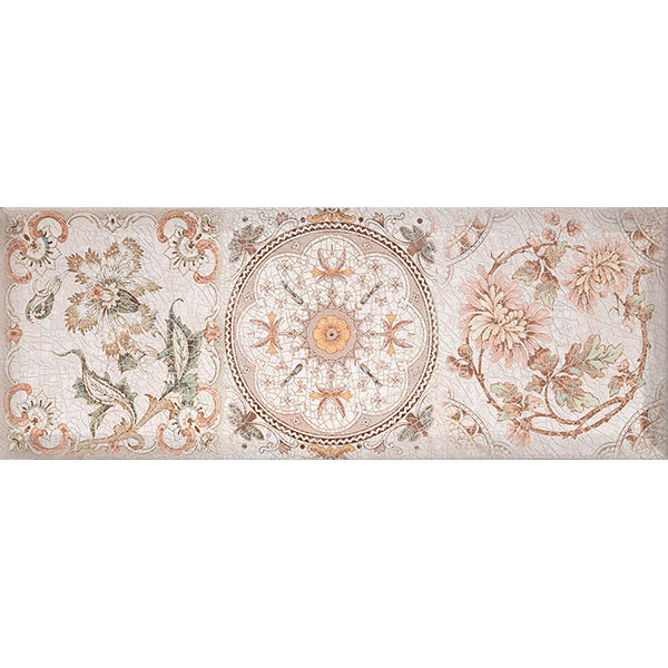 Декор Інтеркерама Europe Д127 021-2 150x400 мм бежевий