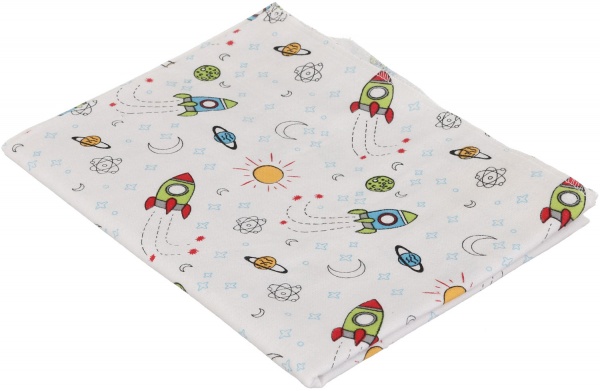 Пеленка Homeline Ракеты 90х110 см разноцветный 128939 