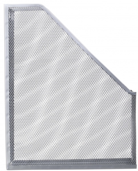 Лоток для бумаг вертикальный металл 25х72х32 см серый Nota Bene