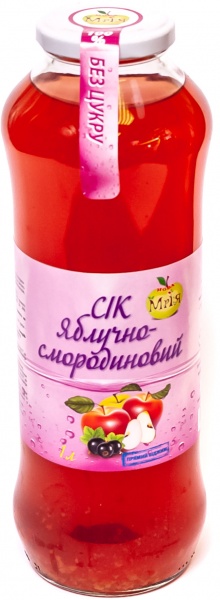 Сік Нова Мрія яблучно-смородиновий 1 л 