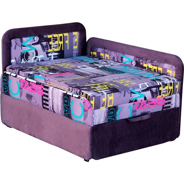 Тахта Берегиня Маріо ліва 750x970x660 мм фіолетова