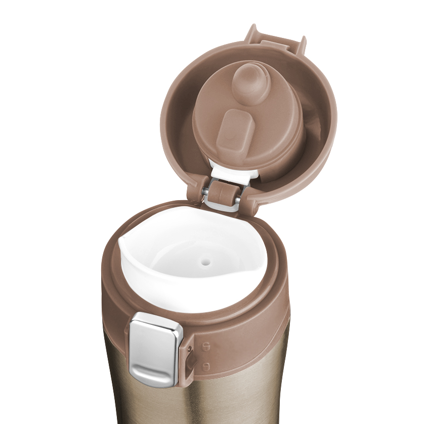 Термос Maxmark 460 мл бежевый