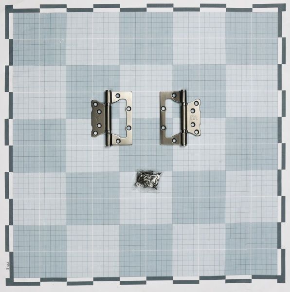 Петля евро RDA 36692 100x2.5 мм серый 2 шт