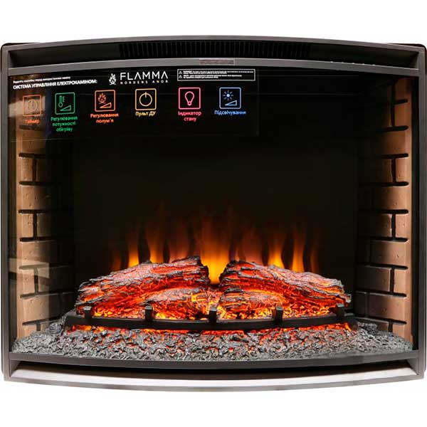 Камін електричний Flamma EF02-33