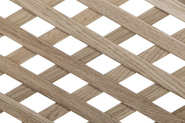 Решетка декоративная T.Marco ромб 1200х620х5 мм дуб