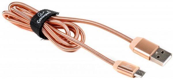 Кабель CABELEXPERT USB – microUSB 1 м золотий (CCPB-M-USB-08G) 