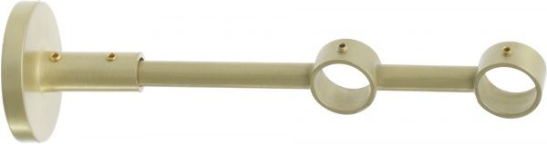 Держатель для карниза Gardinia Chicago закрытый 31484 двойной d20 мм золото полированное 