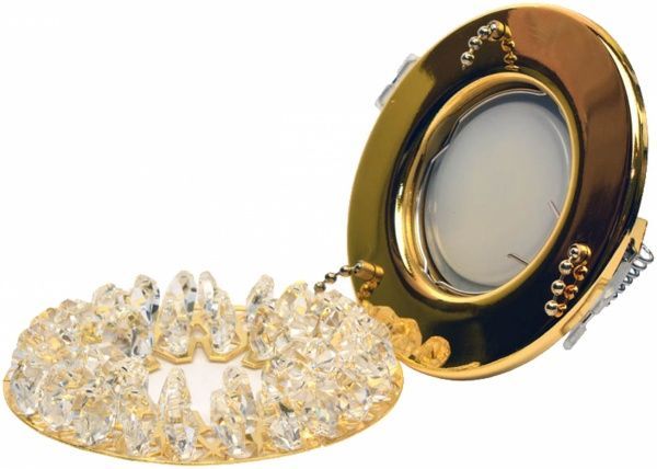 Светильник точечный Светкомплект HSC 09 G MR16 GU5.3 золотой 