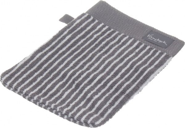 Полотенце Ligne 16x21 см серый Vandyck 