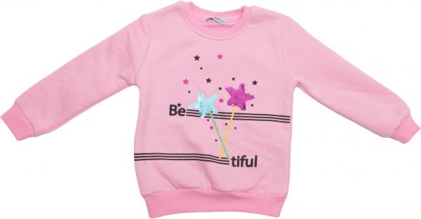 Свитшот ALG р.116 светло-розовый 621445 