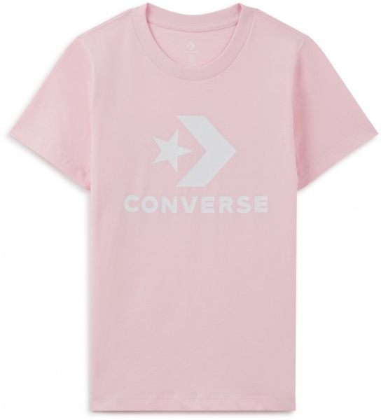Футболка Converse Star Chevron Center Front Tee 10018569-A24 р. XS рожевий
