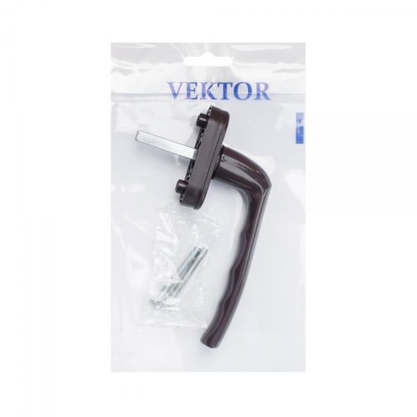 Ручка алюмiнiєва коричнева Vektor 