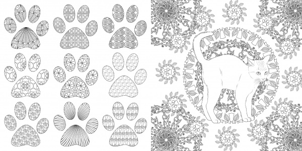 Книга-раскраска «Арт-квадрат. Кошенята» 978-617-7853-46-5