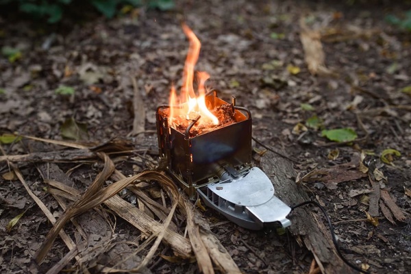 Горелка BRS Твердотопливная печь с турбиной и питанием, 116