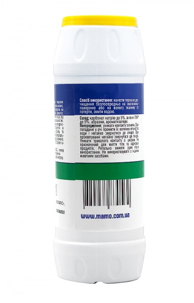 Порошок для чистки МАМО Зеленое яблоко 500 г