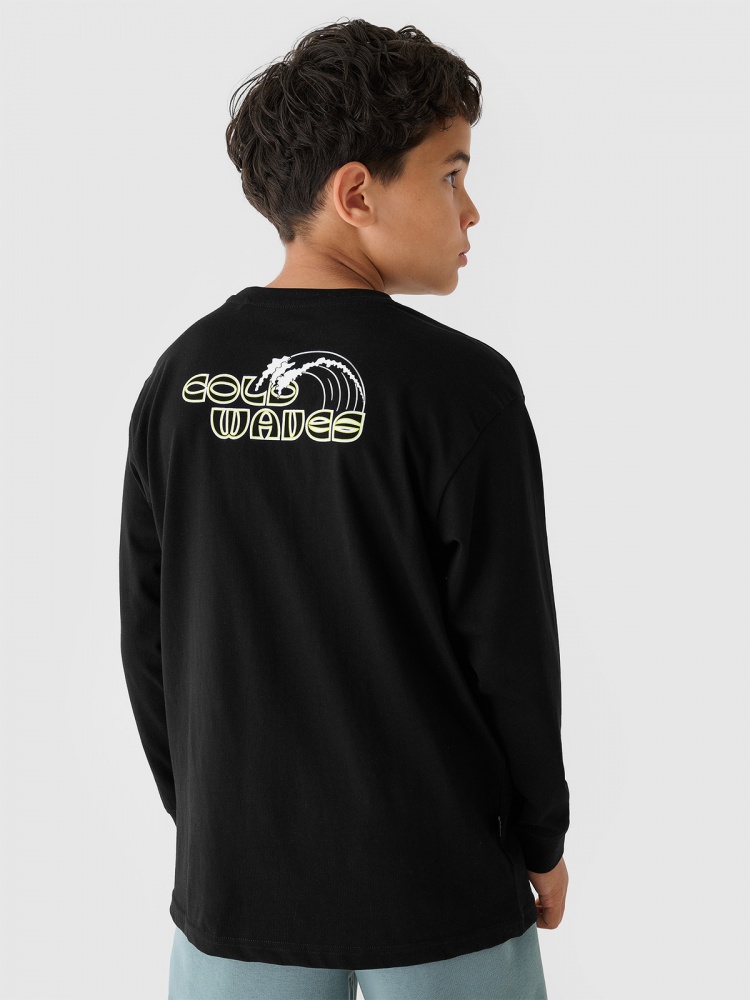 Лонгслив 4F LONGSLEEVE M435 4FJWSS25TLONM435-20S р.128 черный