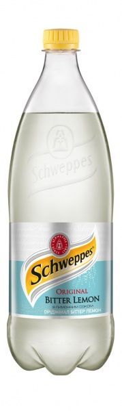 Безалкогольный напиток Schweppes Bitter Lemon 1 л (5449000044839) 