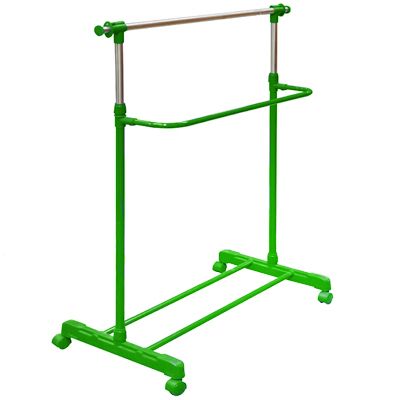 Тримач для одягу одинарний Maxplus 160 см зелений
