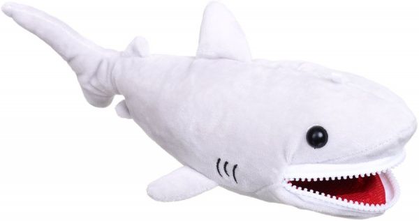 Пенал шкільний Акула NINGBO JOHNSHEN STATIONERY CO.,LTD сірий