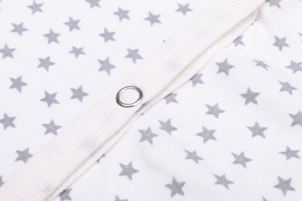 Боди Bambinelli с коротким рукавом серая звездочка р.62 белый с рисунком 