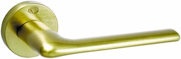 Ручка на розетці  Convex 1485 шампань