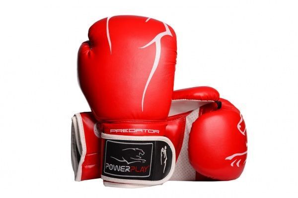 Боксерские перчатки PowerPlay р. 14 14oz 3018 красный